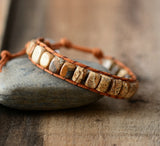 Bracelet bohème "Patience et Dévouement"