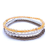 Ensemble de 3 Mini Bracelets "Apaisement et Joie"