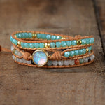 Bracelet bohème "Douceur et Bonheur"
