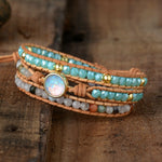 Bracelet bohème "Douceur et Bonheur"