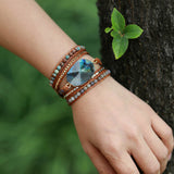 Bracelet bohème "Chance et Protection"