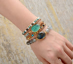Bracelet bohème "Équilibre et Confiance"