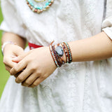Bracelet bohème "Équilibre et Protection"