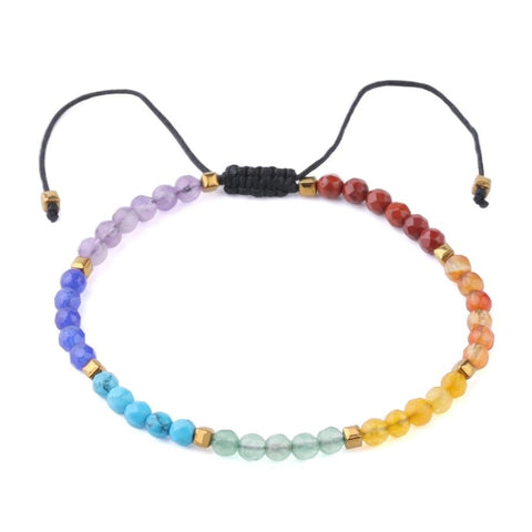 Bracelet Bohème "Guérison" 7 Chakras