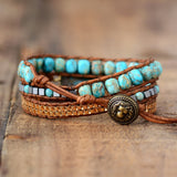 Bracelet bohème "Équilibre et Changement"