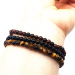 Ensemble de 3 Mini Bracelets "Force et Confiance"