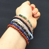 Ensemble de 7 Mini Bracelets "Positivité Quotidienne"
