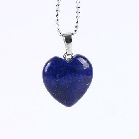 Pendentif Cœur "Regain de Confiance" en Lapis Lazuli
