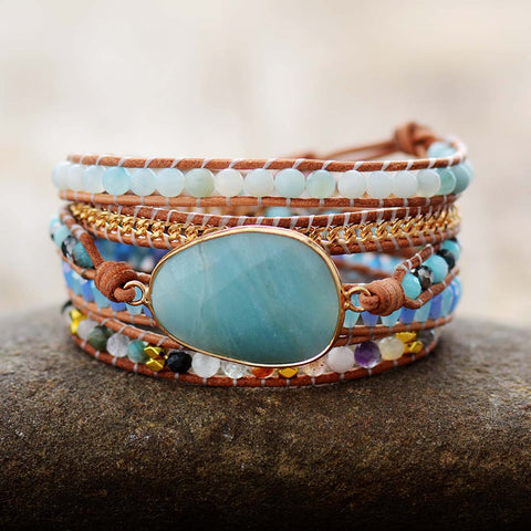 Bracelet bohème "Bonheur et Tendresse"