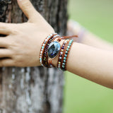 Bracelet bohème "Équilibre et Protection"