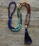 Mala bohème "Équilibre" des 7 Chakras