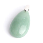 Pendentif Goutte "Connaissance" en Aventurine Verte