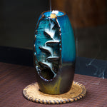 Brûleur d'Encens Cascade Bleu