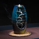 Brûleur d'Encens Cascade Bleu