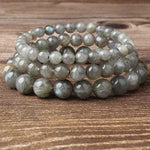 Bracelet "Bouclier de Protection" en Labradorite