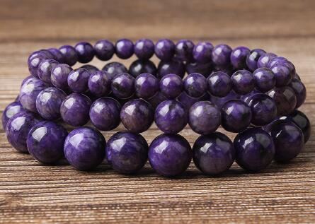 Bracelet "Sommeil Réparateur" en Charoïte