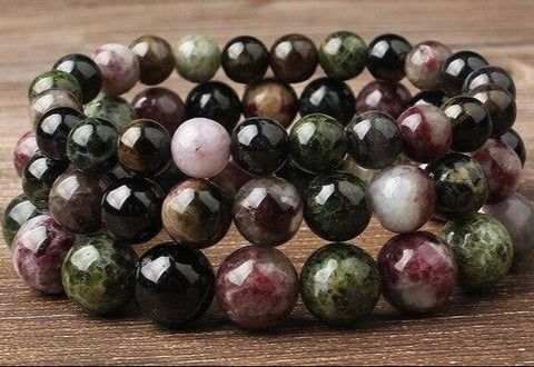 Bracelet "Créativité" en Tourmaline Multicolor