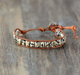 Bracelet bohème "Patience et Dévouement"