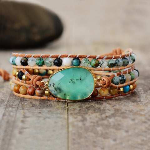 Bracelet bohème "Équilibre et Confiance"