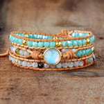 Bracelet bohème "Douceur et Bonheur"