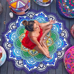 Toile Mandala "Fleur de Lotus" - 7 Couleurs disponibles