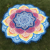 Toile Mandala "Fleur de Lotus" - 7 Couleurs disponibles