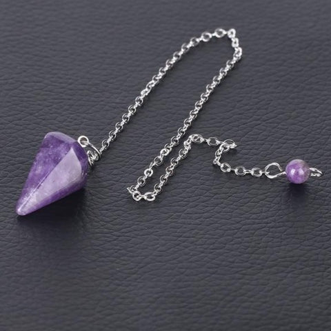 Pendule Reiki "Humilité" en Améthyste
