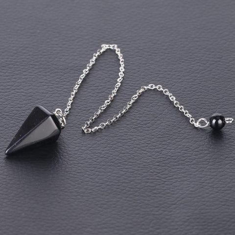 Pendule Reiki "Enracinement" en Onyx