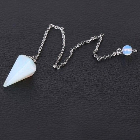 Pendule Reiki "Douceur" en Opale