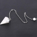 Pendule Reiki "Stabilisation" en Howlite