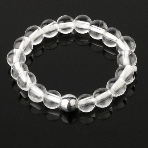 Bague Perle "Amplification Énergétique" en Cristal de Roche