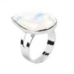 Bague Goutte "Douceur" en Opale