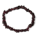 Bracelet Baroque "Force de Vivre" en Grenat