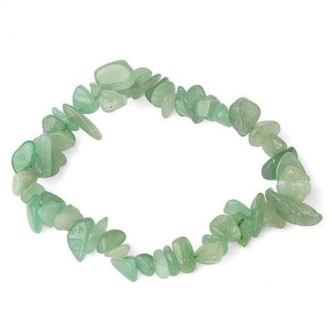 Bracelet Baroque "Connaissance" en Aventurine Verte