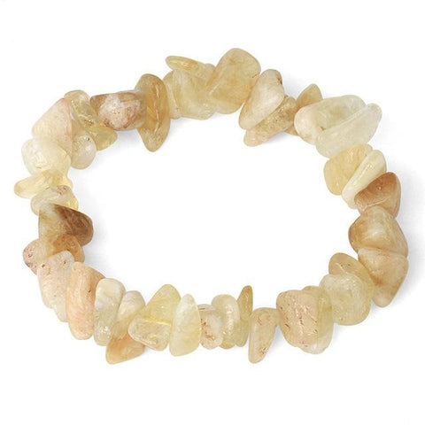 Bracelet Baroque "Joie de Vivre" en Citrine