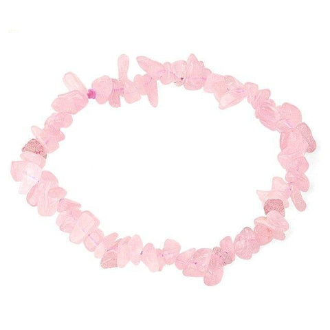 Bracelet Baroque "Tendresse" en Quartz Rose