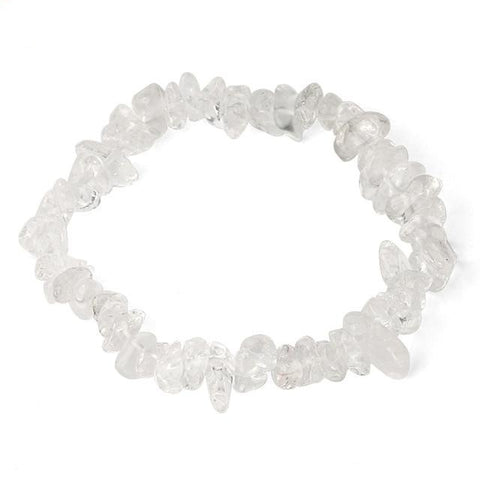 Bracelet Baroque "Amplification Énergétique" en Cristal de Roche