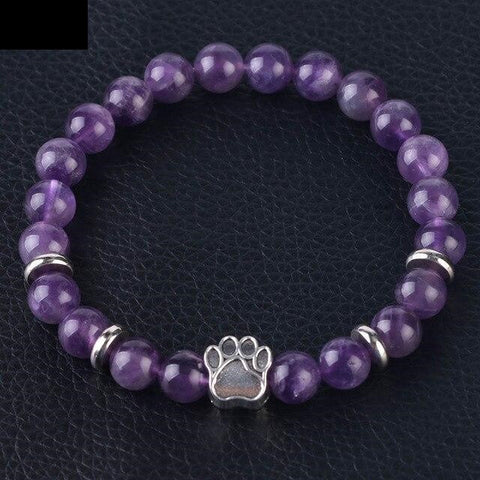 Bracelet Pattoune "Humilité" en Améthyste