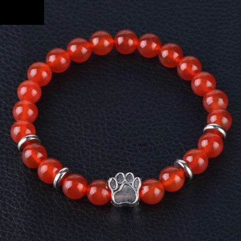 Bracelet Pattoune "Renforcement" en Cornaline