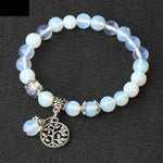 Bracelet Arbre de Vie "Douceur" en Opale