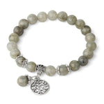 Bracelet Arbre de Vie "Bouclier de Protection" en Labradorite