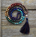 Mala bohème "Équilibre" des 7 Chakras