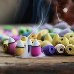 Cônes d'encens à refoulement - Mix de Senteurs (100 Pièces)