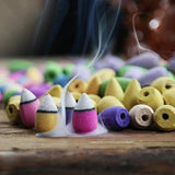 Cônes d'encens à refoulement - Mix de Senteurs (100 Pièces)