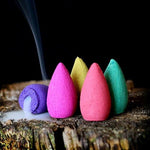 Cônes d'encens à refoulement - Mix de Senteurs (100 Pièces)