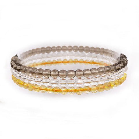 Ensemble de 3 Mini Bracelets "Apaisement et Joie"