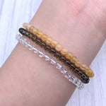 Ensemble de 3 Mini Bracelets "Apaisement et Joie"