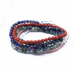 Ensemble de 7 Mini Bracelets "Positivité Quotidienne"