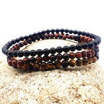 Ensemble de 3 Mini Bracelets "Force et Confiance"